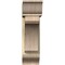 Ekena Millwork Legacy Traditional Rough Sawn Bracket w/ Offset Brace, Douglas Fir, 8"W x 28"D x 28"H BKT0806X28X28LEC01RDF - alternate 2